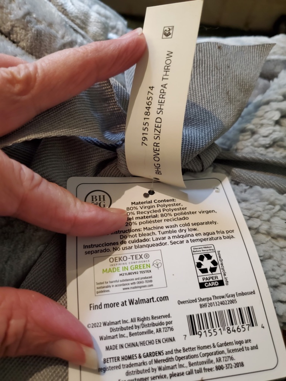 Oversized throw - Picture 2 of 3